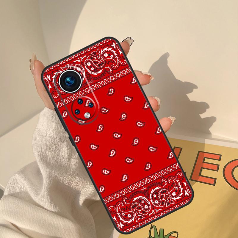 Royal Bandana Paisley Case For Honor Magic 8 Pro 7 6 5 Lite Cover For Honor 200 400 50 70 90 X8a X8b X9a X9b X9c