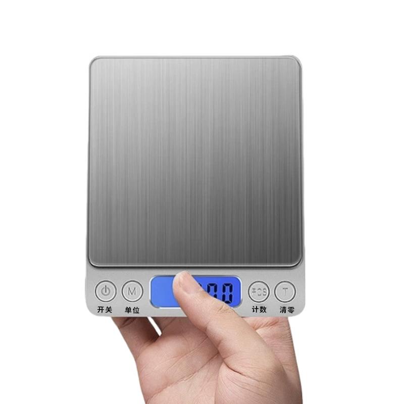 Báscula digital de precisión para joyería, cocina y repostería, báscula gramera de alta exactitud