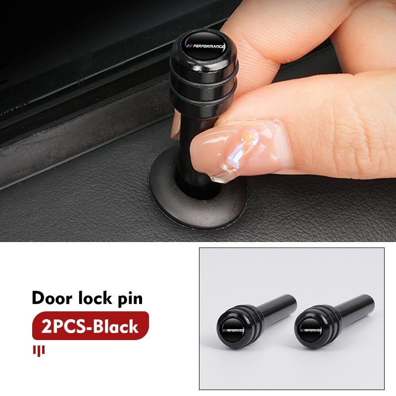Pour BMW Verrou de Porte de Sécurité Goupille de Tirage Cache Accessoires Intérieurs de Voiture E93 F10 F20 F30 F40 F15 F25 F26 F31 F49 F86 M3 M5 X3
