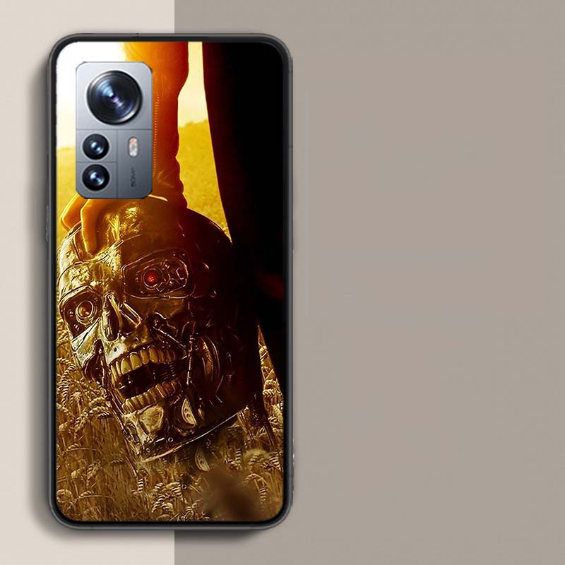 Arnold Schwarzenegger Terminator Handyhülle für Redmi Note 13 Pro Plus 14 Pro+ 12S 12 11S 11T 11E 11 10S 10 9S 9 Xiaomi Capa TPU