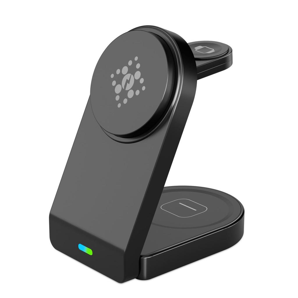 3-in-1 Foldable Magnetic Wireless Charger for Apple Devices