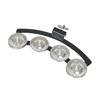 Hi Hat Tambourine Mountable Multifunctional Instrument Stainless Steel Hand Held Percussion for Adults Kids Party Ensemble KTV