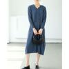 Autumn Spring New Miyake High-End Pleated Korean Lazy Loose Casual Hooded Dress