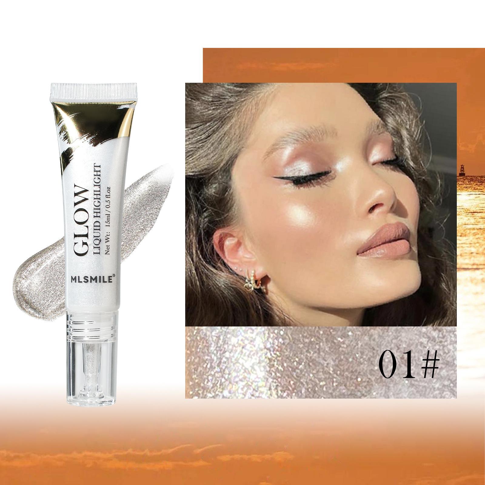 

Жидкий хайлайтер с бриллиантовым блеском, перламутровый, водостойкий, долговечный, осветляющий жидкий хайлайтер, карандаш для макияжа глаз, косметика