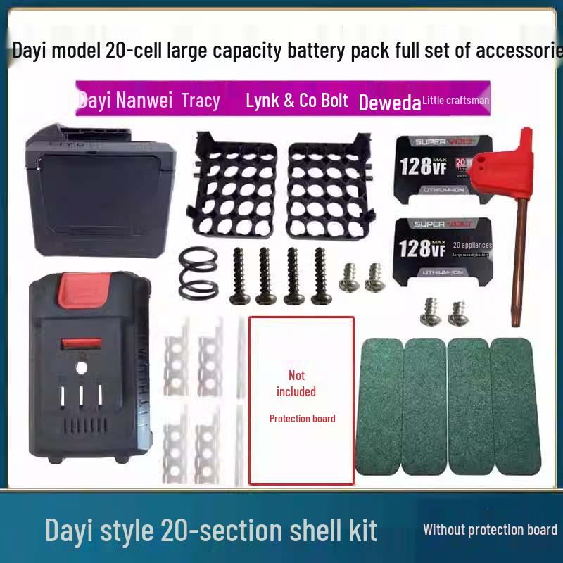Dayi Style Lithium Battery Shell A3 for 18650 – Available In 5, 10, 15, 20 Sections