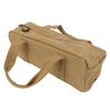 Tent Stake Storage Bag Canvas Portable Handheld Large Capacity Peg Nail Utility Bag for Camping Hiking