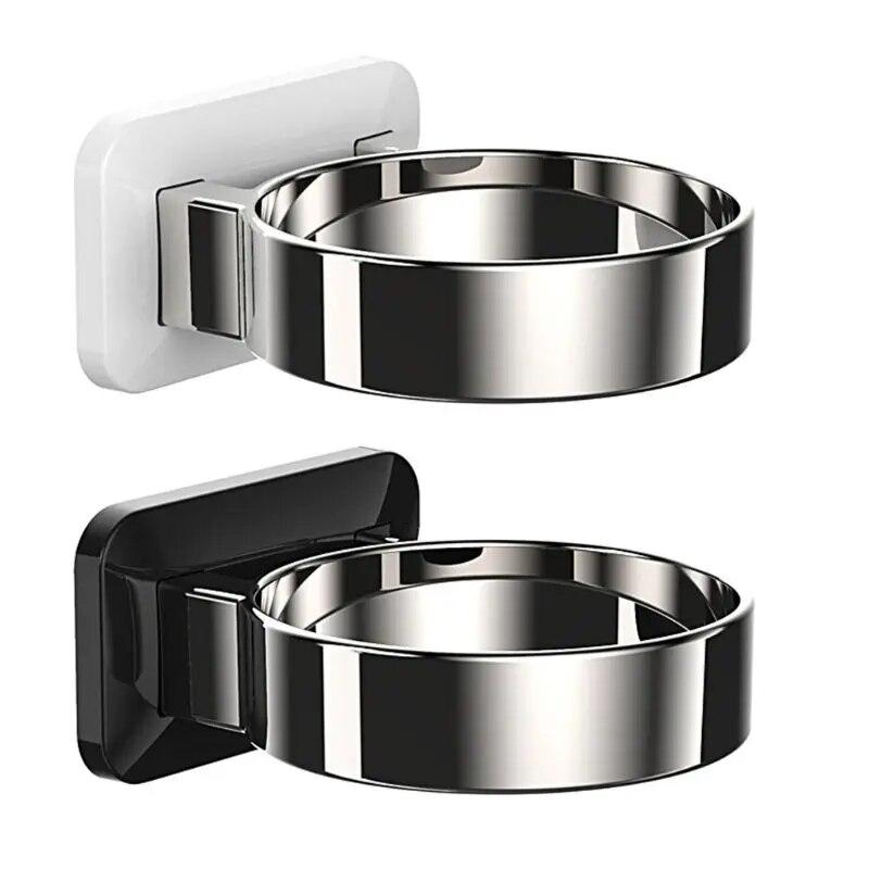 

Стеллаж для хранения фена без удара, настенный держатель для фена, подставка, полка для дома, ванной комнаты, гардеробной, органайзер без дрели