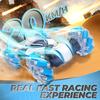Gesture RC auto ručně ovládané kaskadérské auto pro chlapce ve věku 6–12 let, 4WD 2,4 GHz dálkové ovládání, senzor gest, autíčka Drift Twist s lehkou hudbou