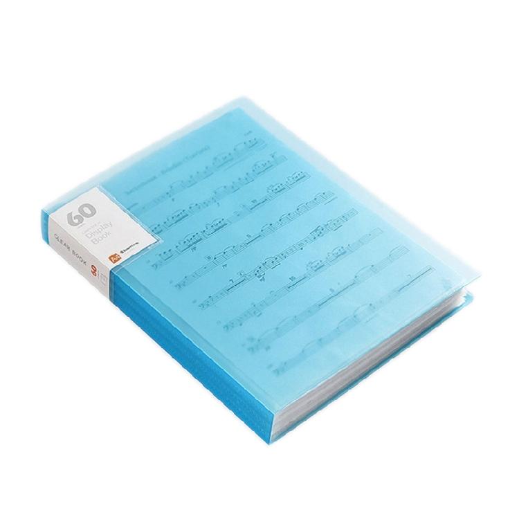 A 4 Clear Test Papers Organizers 80 Pages File Folder Large Capacity Storage Folder Document Bag