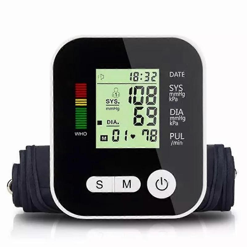 Arm Style Electronic Blood Pressure Monitor For Measuring Heart Rate