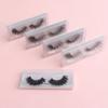 Eye Makeup Tools Handmade Lightweight False Eyelashes Cross 3D Mink Hair Wispy Fluffy
