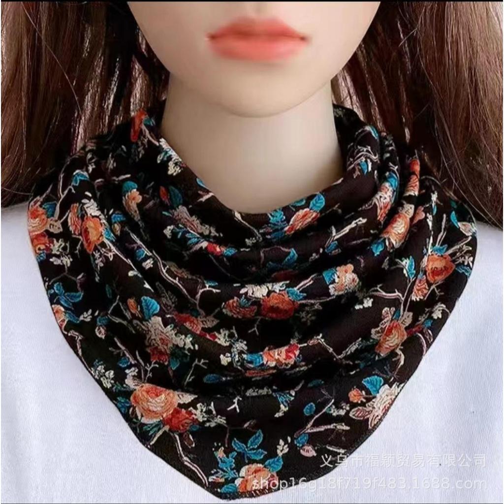 Schal Damen Dünner Winterschal Dreiecksschal Halswirbelsäule Nackenbedeckung Vielseitig Warm Mode Falscher Kragen