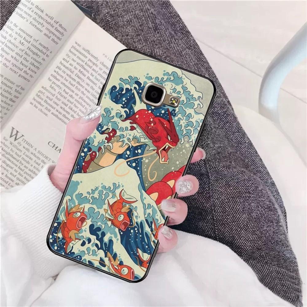 Japanese Wave Anime Dragon Phone Case For Samsung A 10 11 12 13 20 21 22 30 31 32 40 51 52 53 70 71 72 73 91 13 Shell