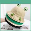 Cute Frog Hat For Women And Kids Sun Protection Summer Cap With Short Brim