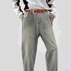 Woven Causal Leather Belt For Jeans Pants Match For Any Outfit Adjustable Woven Elegant And Attractive Premium Leather, Black