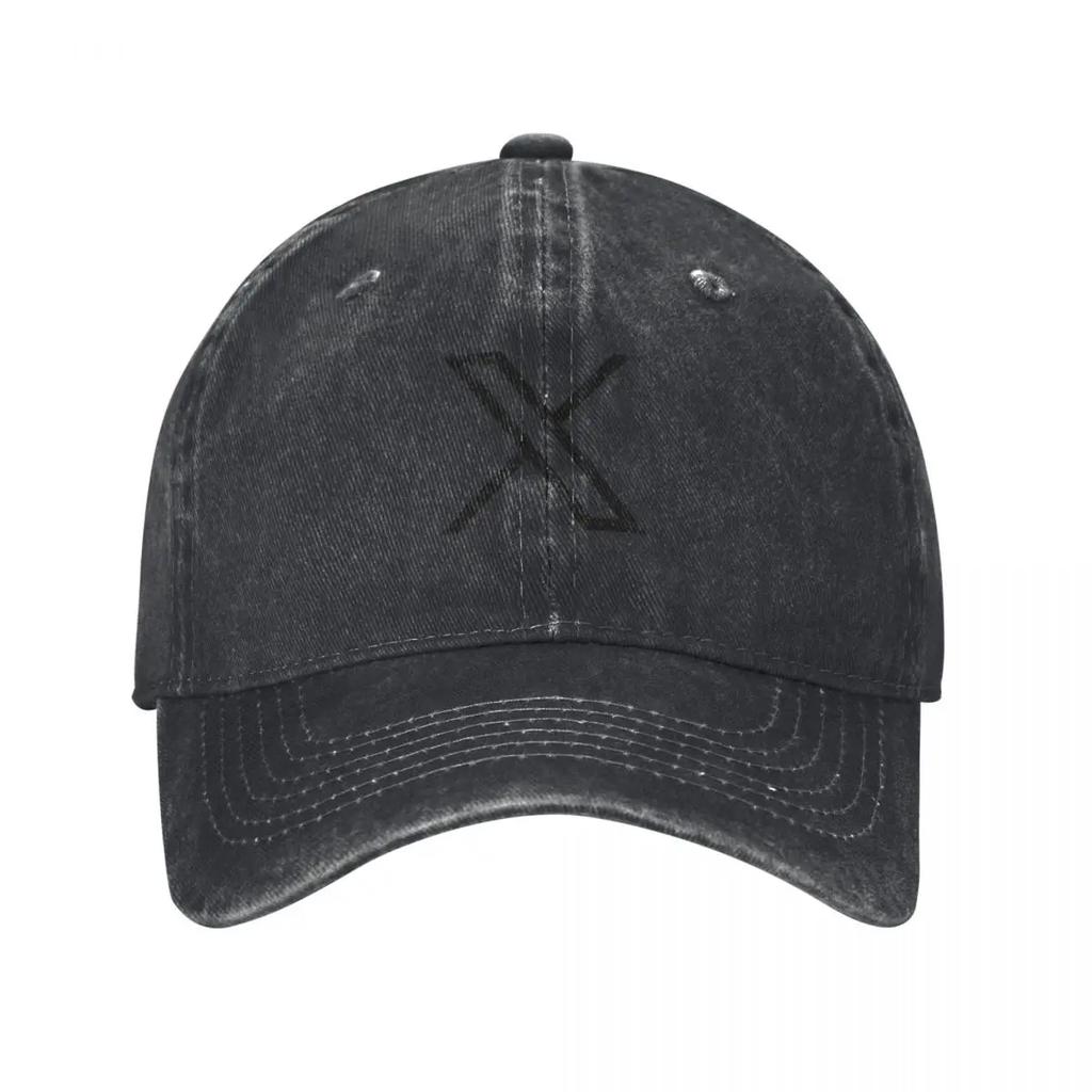 X Bird LOGO Baseball Cap Cosplay Rugby Designer Cap Snapback Cap Golf Wear Unisex Womens
