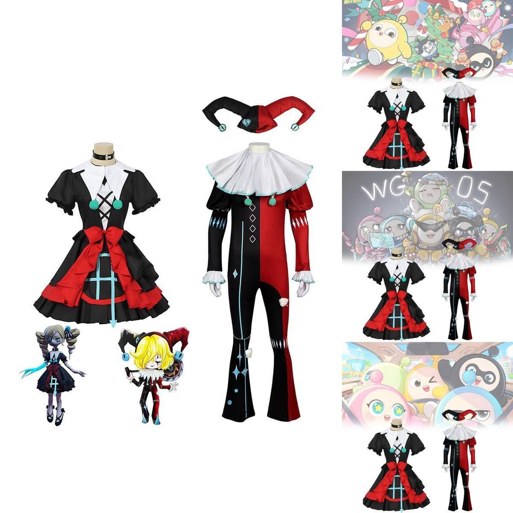 Adorable Eggy Party Cosplay Costume Set For Kids With Unique Stella And Clown Themes