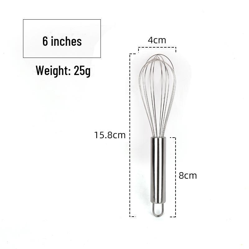 Creative Stainless Steel Handheld Egg and Batter Mixer with Printable Logo