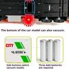 1:32 Electric Vacuum Cleaner Sweeper Concrete Mixer Truck Diecast Alloy Model Toy Car Sound Light Pull Back Models Ornament Gift