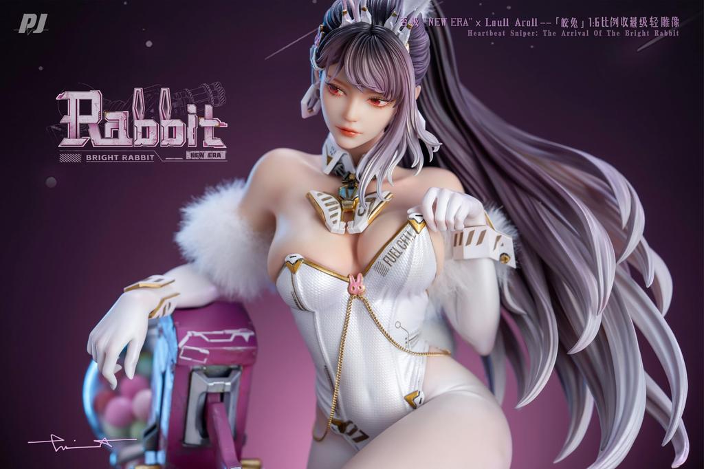 PIJI [New Era] X Loull AroLL [Bright Rabbit] 16 Scale PVC & Metal Pre-painted Finished Figure