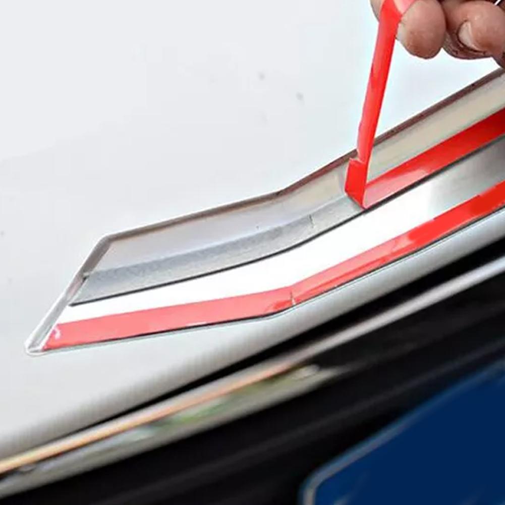 ABS Chrome Mirror Covers Automotive Trim Mirror Cover Set Rearview Mirror Trim Weather Resistant Polished Look