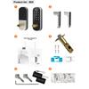 Smart Fingerprint Door Lock App Remote Control Keyless WIFI Digital Touchscreen Lock NFC IP67 Waterproof With 2 IC Cards