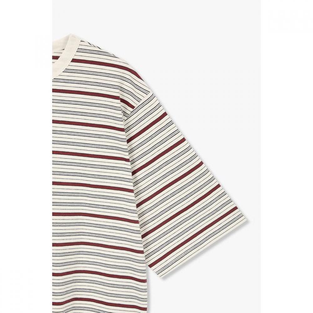 STUDIO TOMBOY MulTi STripe Crop T shirT 9176222991ar