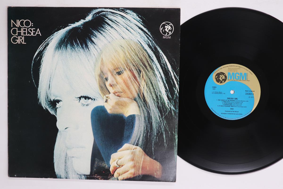 LP Record NICO  Chelsea Girl 2353025 MGM 1978 UK Rock Used