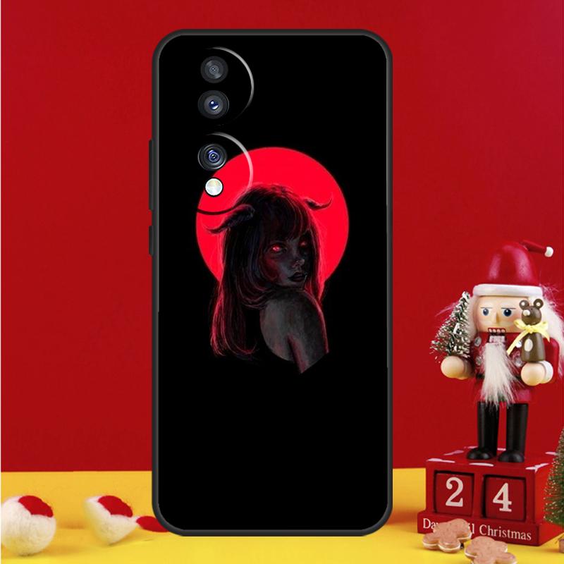 Aesthetic Devil Woman Bad Girl Case For Honor Magic 7 6 8 Pro Honor Win X9a X9b X9c X9d X8c X8b 50 70 90 200 400 Lite Cover