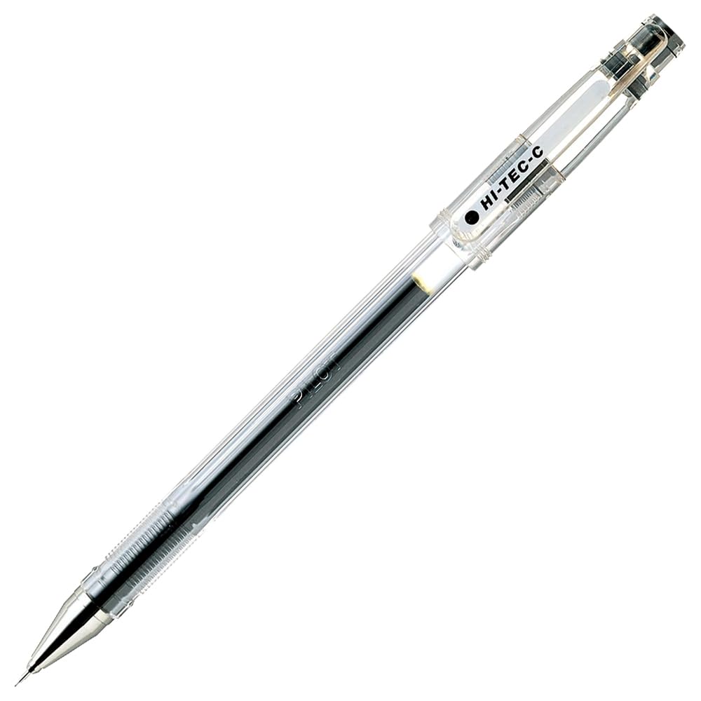 

Pilot Ballpoint Extra Fine Hi-Tec-C Pen, 0.3mm, Black, P-LH-20C3-B чорний