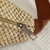 Sports Woven Waist Pouch Boho Crochet Shoulder Bags Versatile Eco-Friendly Straw Bag Vacation