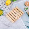 1pcs Soap Box Natural Wood Soap Dish Wooden Prevent Mildew Bath Soap Holder Drain Box Bathroom Supplies Dark Brown/Light Brown