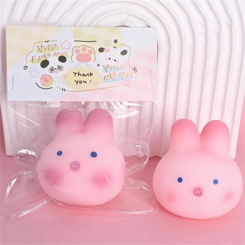 Multipurpose Decompression Squeeze Rabbits Pig Toy Creative Designs To Stimulate Imagination Office Craft Supplies