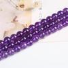 Uruguay Lavender Amethyst Round Beads for Bracelet Making - Natural DIY Accessories