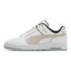 Puma Slipstream Retro Sum Fabric Synthetic Leather Low-Top Sneakers Unisex Sneakers White Gray Gold 386528-02