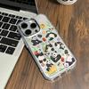 Cute Panda Cartoon New Phone Case For Samsung Galaxy S25 S24 S23 S22 S21 S20 Note20 FE Ultra Edge Plus 4G 5G Transparent Cover