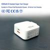 65W GaN Charger with Multi-USB Ports for Type-C, Compatible with Huawei, Apple, and Samsung Phones