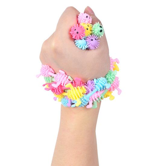 3Pcs Stretchy Fidget String Toy Dog Dinosaur Horse Caterpillar Stress Relief Toy Anti-Anxiety Easter Children's Day Classroom Exchange Birthday Party