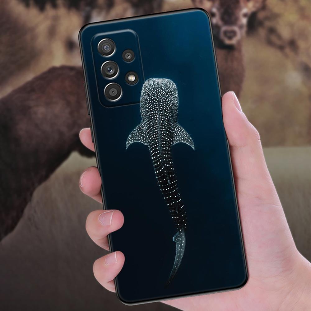 Whale Shark Ocean Phone Cover Galaxy A55 5G Case For Samsung A35 A34 A53 A54 A52 A51 A71 A73 A72 A42 A91 A31 A32 A33 Back Cases