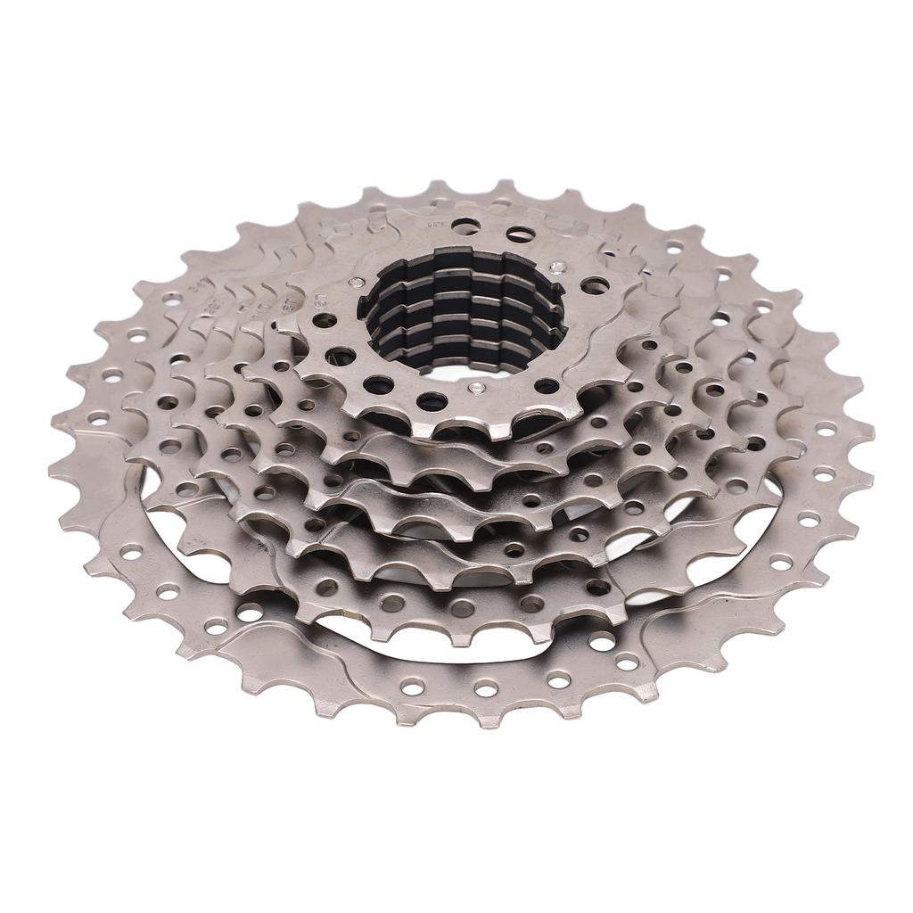 8 Speed 11?34T Bicycle Freewheel Nickel Chromium Steel Mountain Bike Cassette Freewheel Replacement