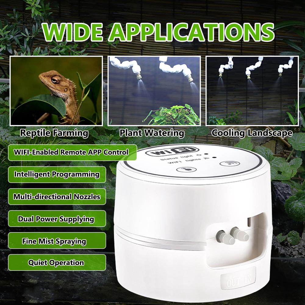 Wifi Gardening Water Timer Cellphone APP Control Garden Automatic Watering Device Balcony