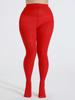 Un Par de Medias Finitas y Transparente de Talla Grande para Mujer