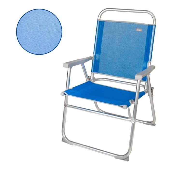 Beach Chair - Aktive Beach - Folding - Aluminum - 57x51x89 Cm - Comfortable and Lightweight