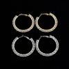 Women's Luxury Water Drop Cubic Ring Earrings