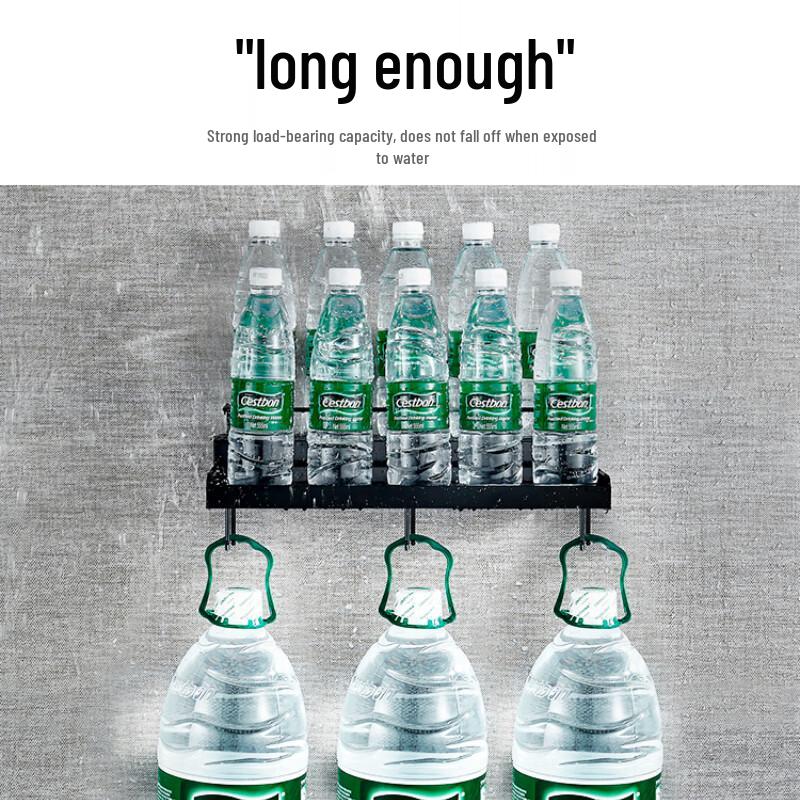 Modern Wall-Mounted Double-Layer Kitchen Storage Rack