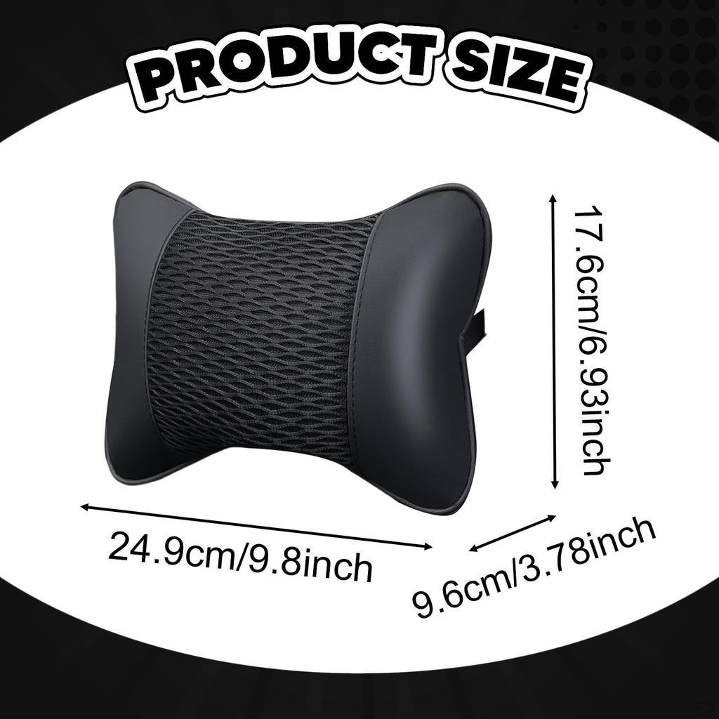 Pernă de tetieră auto pentru susținerea gâtului în timpul călătoriei
