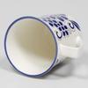 MIKASA REVIVAL Blue Flower Mug, Diameter 11.5 x Depth 8.5 x Height 10cm, 320ml, Microwave, Dishwasher, and Oven Safe, T-925324