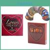 Beautiful Lovers Oracle Cards Heart-shaped Tarot Deck Enhancing Love Readings