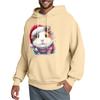 Men's Hooded Sweatshirt, Contrasting Color Sweatshirt, Sports   Casual Jacket
