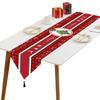 Xmas Table Runner Seasonal Winter Kitchen Dining Table Decoration Christmas Decorations Table Runner for Home Party Decor